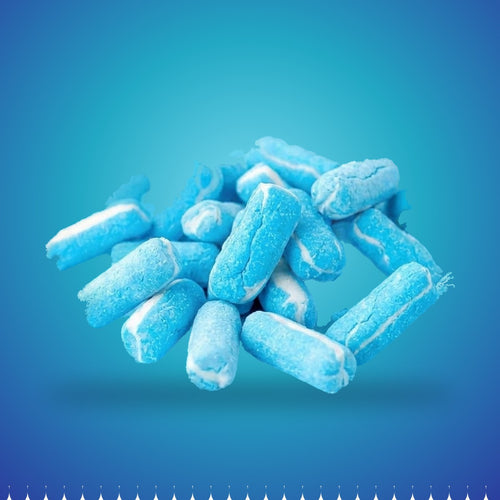 Halal Sauer-Crunch Blue – Gefriergetrocknete saure Crunchies
