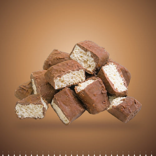 Halal Milky-Crunch – Gefriergetrocknete Schoko-Karamell-Riegel
